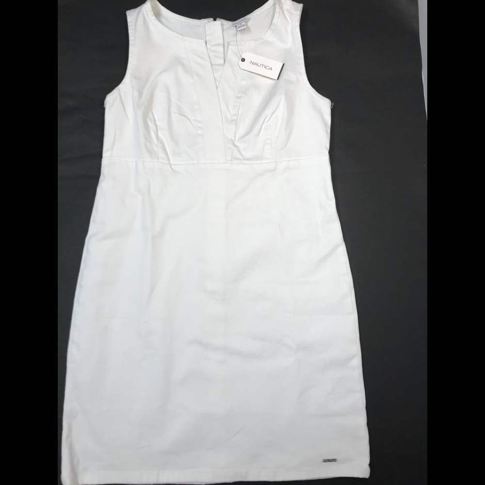 Nautica White Jean Dress